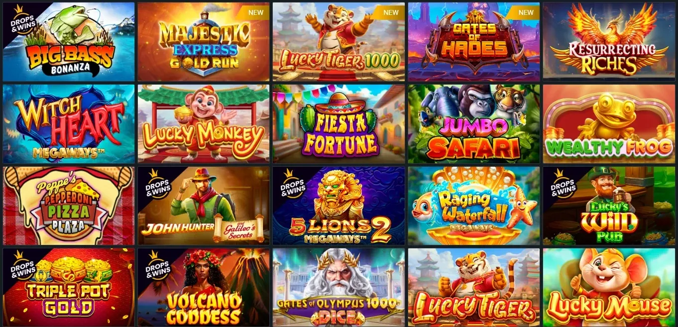 Игровые автоматы и слоты мелбет